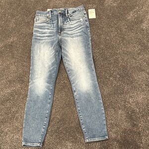 NWT Good American  Good Waist Skinny Jeans Womens Light Wash High-Rise Slim Jean
